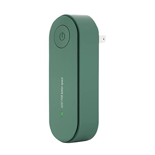 ATORSE® Plug In Air Purifier Home Remove Odor For Living Room Bedroom Green