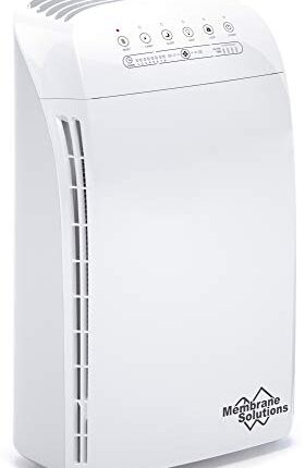 ACADGQ Air Purifier, Home Air Purifier, Silent Ozone Generator, Air Purifier Ozonizer, Air Ionizers with LED Display,Antibacterial 99% Deodorizing, for Auto Office