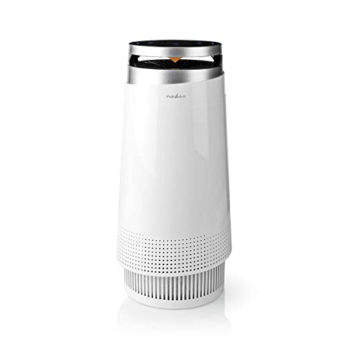 Nedis Air Purifier Suitable for space up to: 20 m² | Clean Air Delivery Rate (CADR): 130 m³/h | Air quality indicator | White