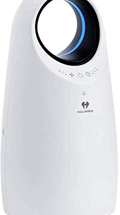 HULLAARDS Hepa HALO Air purifier remove 99.97% airborne pollutants 35 Watt white 6 Stage Flitration for Home