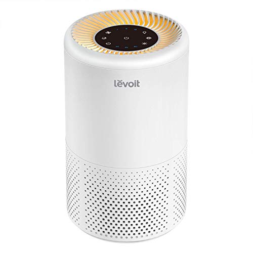 LEVOIT Air Purifiers for Home Allergies and Pets Hair, H13 True HEPA Air Purifier Filter, Quiet Filtration System in Bedroom, Removes Wildfire Smoke Odor Dust Mold, Night Light & Timer, Vista 200