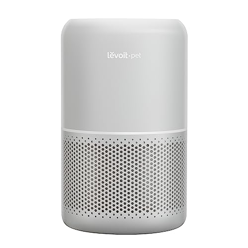 Levoit Air Purifier For Home Allergies&Pets Hair,Smokers In Bedroom,True Hepa Filter,24Db Filtration System Cleaner Odor Eliminators,Remove Smoke Dust Mold Pollen,Arc Formula,Core P350,Grey