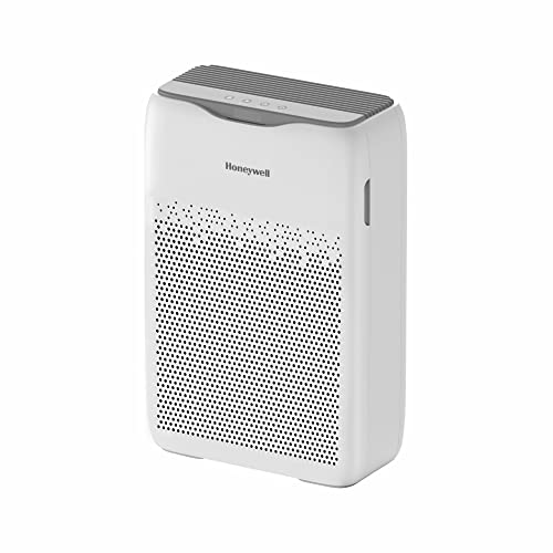 Honeywell Air touch V2 Indoor Air Purifier. Pre-Filter, H13 HEPA Filter, Activated Carbon Filter, Removes 99.99% Pollutants & Micro Allergens, 3 Stage Filtration, Coverage Area of 388 sq.ft