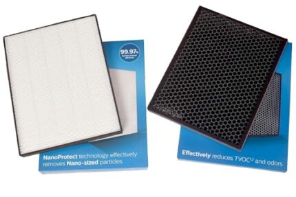 HEPA FY1410 + CARBON FY1413 Original Filter Set For Phi-lips AC1215/ AC1217 Air Purifier Models