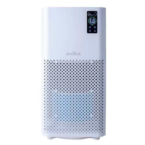 Biomoneta Avata Air Purifier For Home & Office, ZeBox Technology, HEPA Filter, Activated Carbon, Pre-filter, 450 sqft, Trusted by Hospitals and Doctors, World's Most Powerful Air Sterilizer, Safe for Children, Elderly, Cancer Patients
