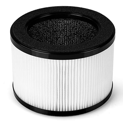 Slevoo Air Purifier Filter Replacement for BS-03 Pro, 3-in-1 HEPA Air Filter Replacement Compatible BS-03 Pro HEPA Air Purifiers
