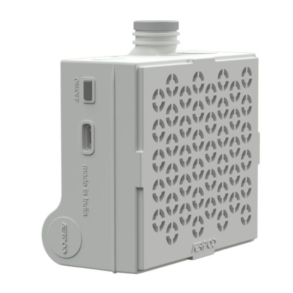 Nano Aerpod Personal Air Purifier Rechargeable Electrical Air Purifying, Reusable Portable with HEPA Filter Mask for Occupational Pollution, Outdoor & Indoor, Traffic Police and Dust Allergies, PM2.5