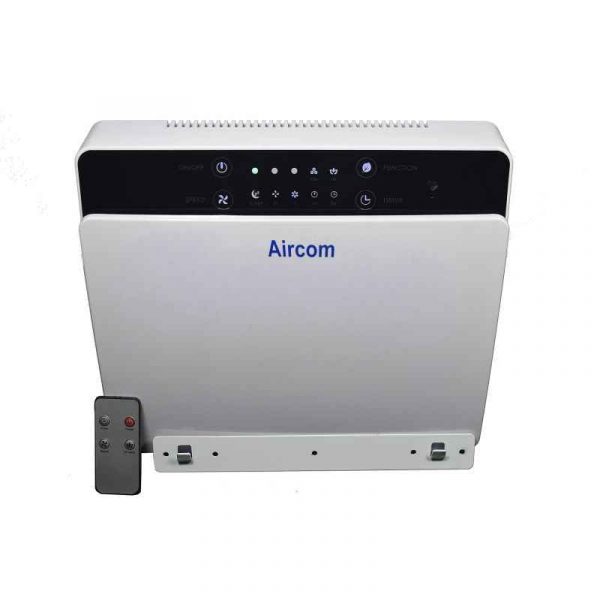 Aircom XL150 Air Purifier Desktop Air Purifier, Air Cleaner for Home, Office with Odour type with Color Display (White)