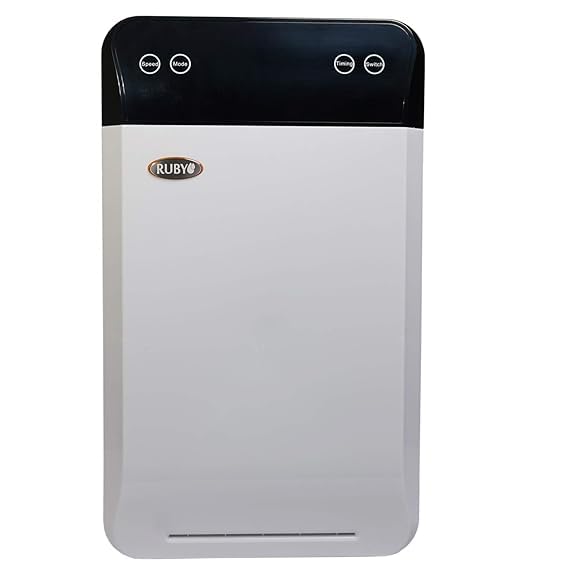 Ruby Air Purifier 889 series Three stage advanced Air filtration system Electric Air Purification HEPA + Activated Carbon filter