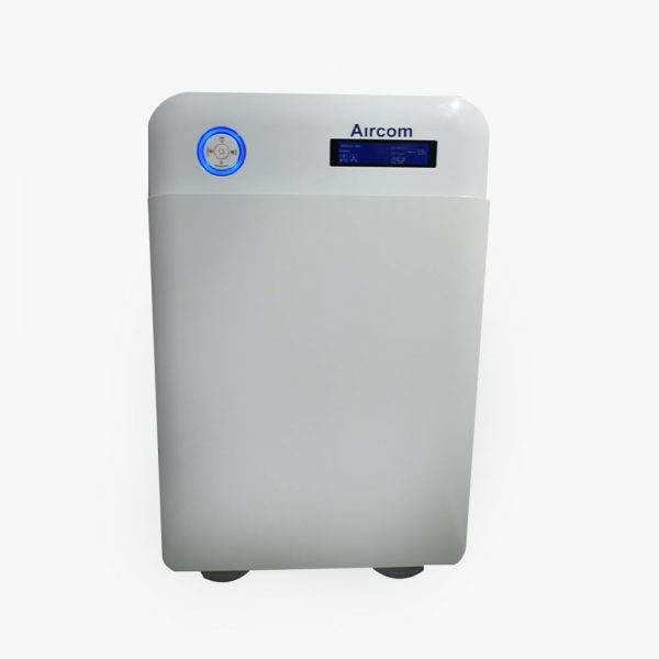 Aircom XL 700B Air Purifier Air Cleaner For Home Office with Hepa Filter and Humidifier 2-in-1 Air Purification Covers Area Up to 484 Sq ft. Remote Control (White)