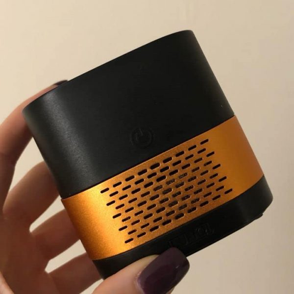 Luft Cube Portable Air purifier for Home Car Office Bedroom Desk Compact Air Cleaner Removes Pollen Dust and Dander with Air vent cap & car cup holder, HEPA Air Purifiers, HIPA Filters Multicolor
