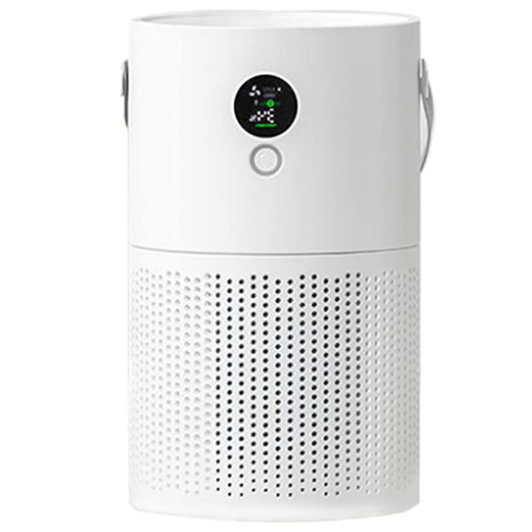 UBERSWEET® Air Purifier Electrical Portable Durable Quiet USB Rechargeable Air Filter Air Cleaner with Handle forPollen