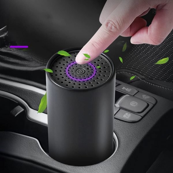 IVELECT Portable Ozone Air Purifier Air Ionizer Rechargeable Home Office Bedroom