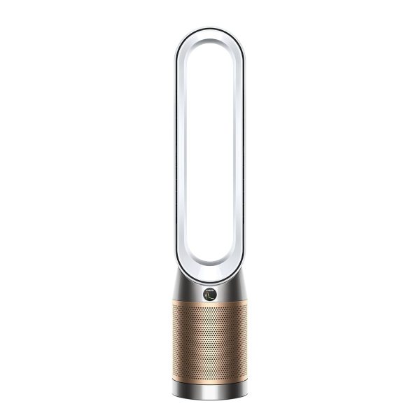 Dyson Purifier Cool Formaldehyde Air Purifier (Advanced Technology), HEPA + Catalytic Oxidation Filter, Wi-Fi Enabled, TP09 (White/Gold)
