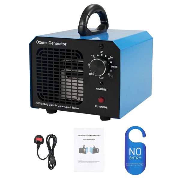 F FABOBJECTS® Air Purifier,Ozone Generator 30000mg/h Ozone Machine Odor Removal Eliminate Odors O₃ Ozone Ionizer Deodorizer Air Purifier for Home Smoke Car and Pet Room