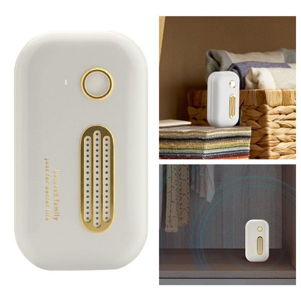 Ubersweet® USB Air Purifier Kitchen Air Cleaner Smoke Eliminator Remover Deodorizer White