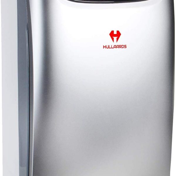 HULLAARDS Hepa Air purifier remove 99.97% airborne pollutants 65 Watt Silver 6 Stage Flitration for Home (AT-21 PLUS)