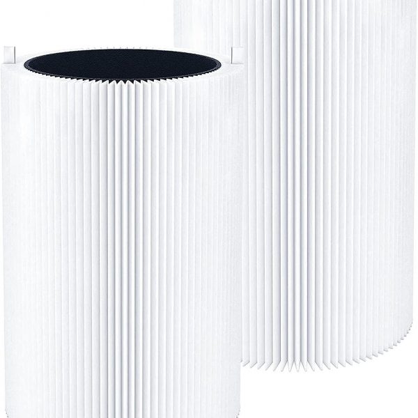 Laukowind 2 Pack 411 Air Purifier Replacement Filters Compatible with Blueair Blue Pure 411 Air Purifier Part Number SF411PACF102174/100929