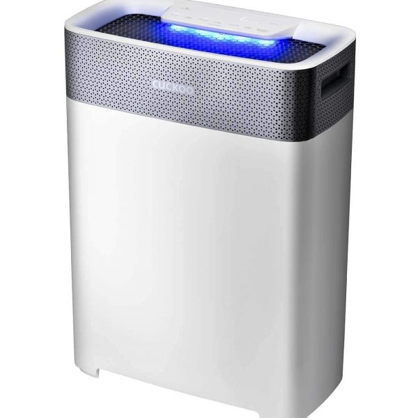 CUCKOO B Model Air Purifier with Ultra HEPA Filter, Plasma Ionizer & Digital Display, Removes 99.97% Airborne Pollutants, White (Medium)