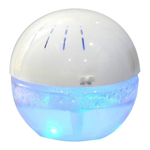 E-ware Electric Air Purifier Humidifier Aroma Diffuser Room Freshner with LED Light (Air Purifier 606E)