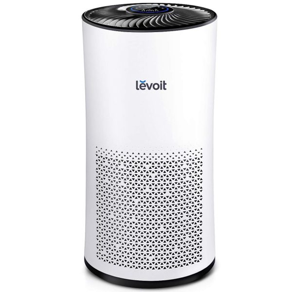 LEVOIT Lv-H133 Air Purifier For Home With True Hepa Filter Large Room Air Cleaner For Allergies And Pets Odor Eliminator For Smokers Mold Dust Pollen 538 Sq. Ft Us-120V 2-Year Warranty White