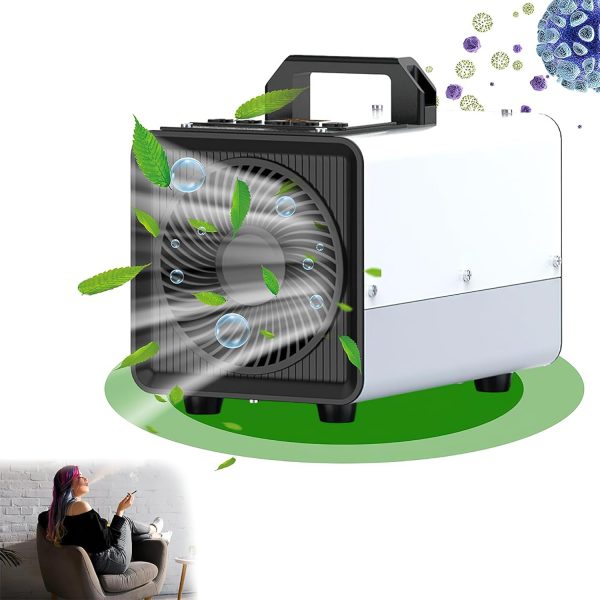 ZOTIMO Commercial Ozone Generator Machine - Air Purifier, Odor Eliminator, Smoke and Smell Remover, Ionizer and Deodorizer for Home, Car - Ideal for Pet, Cigarette Smell