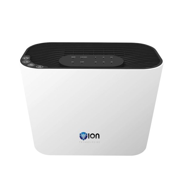 OION 4-in-1 True HEPA Air Purifier 3 Speeds Plus UV-C Sanitizer (White)