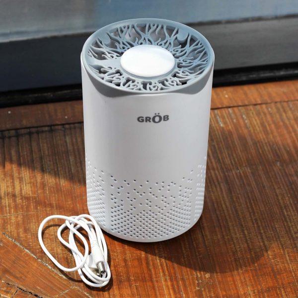 Grob Kleen Air UV Purifier | UV Air Purifier with True HEPA Filter | Easy to Operate | Travel Friendly | Smart Living Product