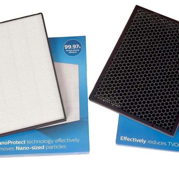 HEPA FY1410 + CARBON FY1413 Original Filter Set For Phi-lips AC1215/ AC1217 Air Purifier Models