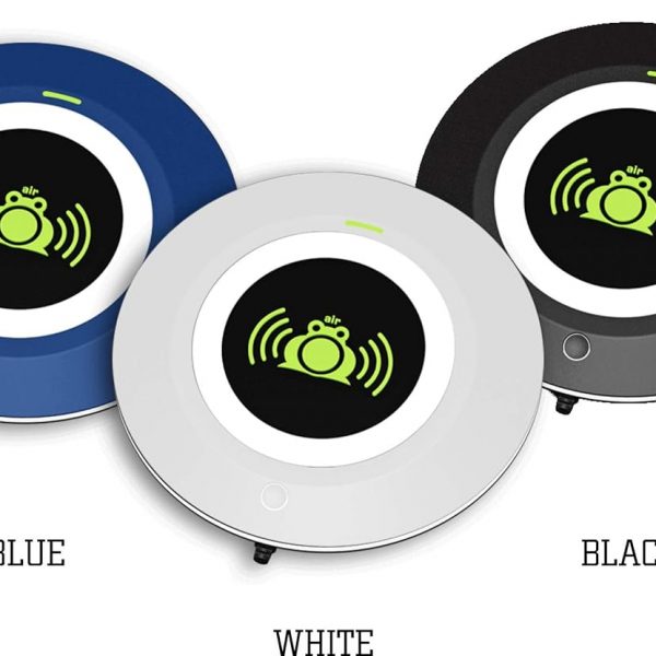 Air Frog Canton Air Purifier With HEPA Filter and Wireless Charger (White)