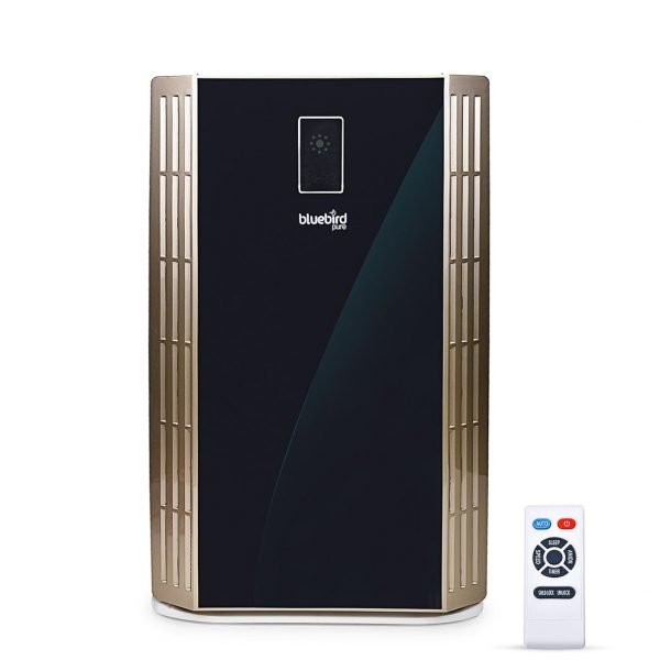 Bluebird Pure™ NaturO2 Luxury Air Purifier - 6 Stage Purification (Pre-Filter, Photo Catalyst, Honeycomb Activated Carbon, Sterilization Filter, HEPA Filter, UV, Anion Generator)