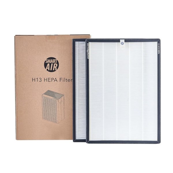 Smart Air H13 HEPA Filter 2-pack for SA600 Air Purifier | White| Only Compatible for SA600 Air Purifier
