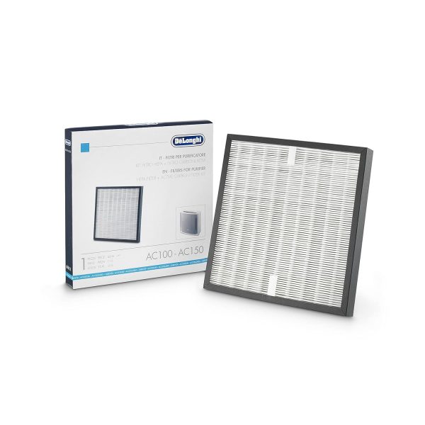 De'Longhi PU-P01 Air Purifier, 5.7x5.7x9.8 inchs, White