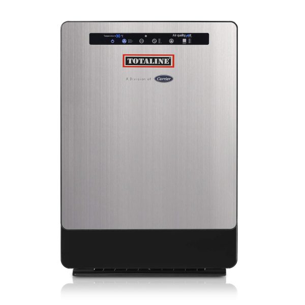 Totaline By Carrier Home Air Purifier with 4 Stage Filtration, Real time PM 2.5 Display, 99% Purification Efficiency(PM 2.5), CADR 320 m3/h and 30 m2 (322 sq feet) Application Area